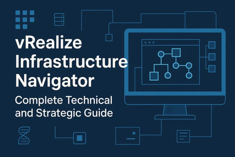 vrealize infrastructure navigator