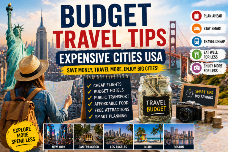 budget travel tips expensive cities usa